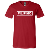 Filipino BP Unisex Jersey V-Neck T-Shirt